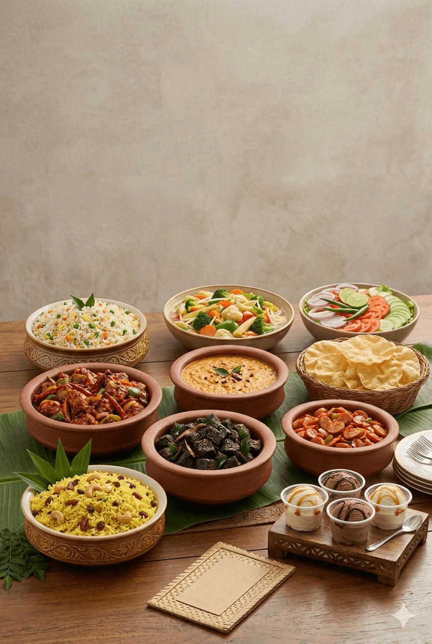 Standard Party Menu